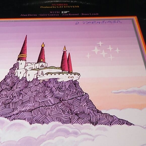 Cat Stevens Album Vinyl Record Numbers book Jacket for record - Picture 10 of 11